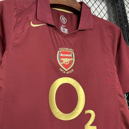 Arsenal Classic Home Jersey 2005/2006